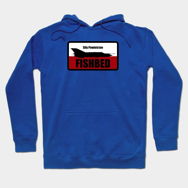 Polish Mig-21 Fishbed Hoodie by Tailgunnerstudios